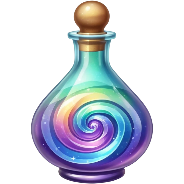 Crystal potion emoji