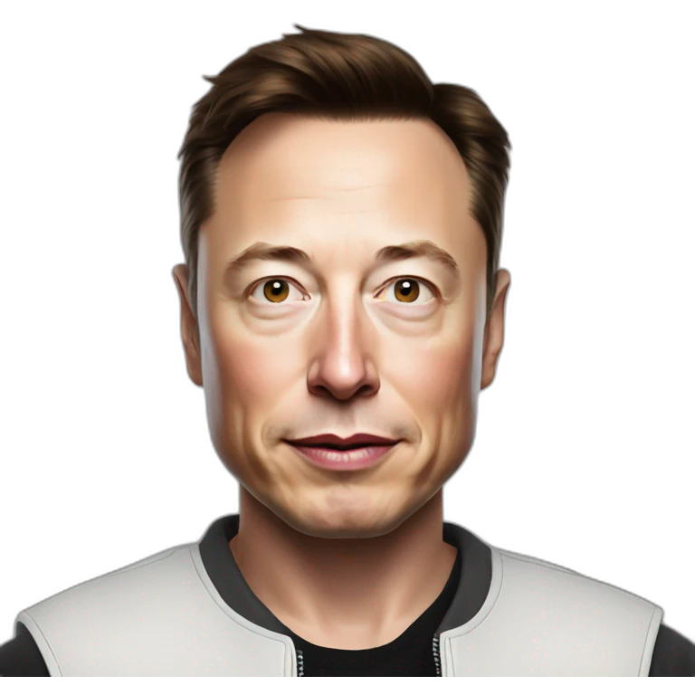 elon musk portrait emoji