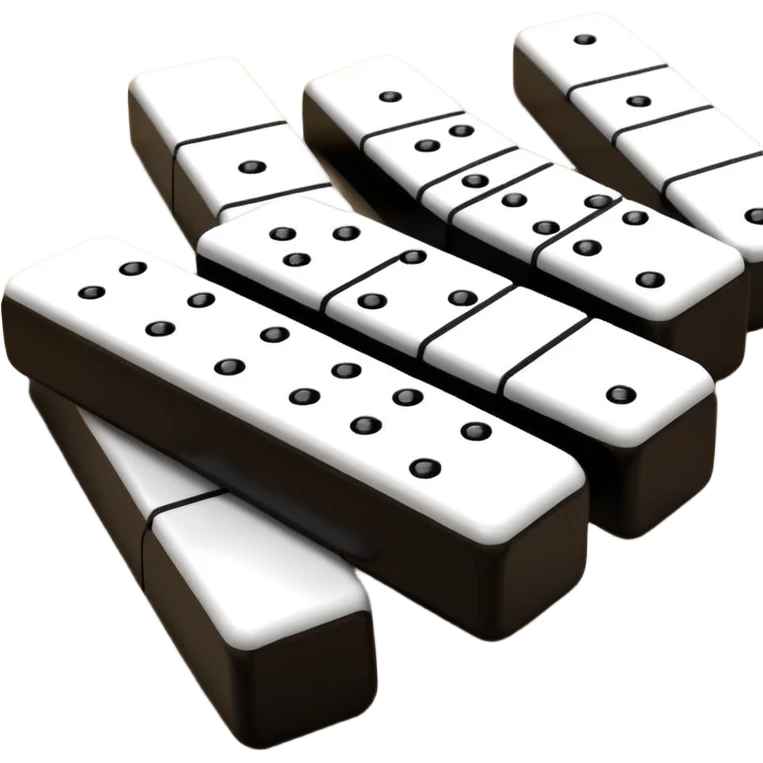 Falling Dominoes emoji
