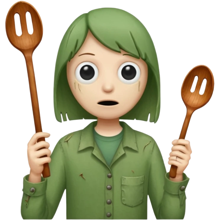 the meme from 2004 salad fingers i like rusty spoons emoji