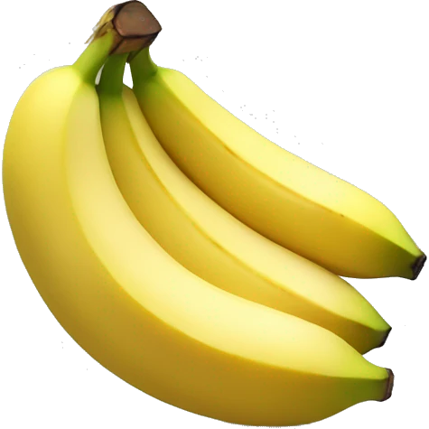 sliced banana emoji