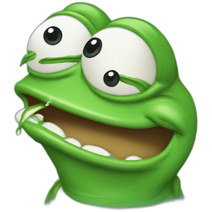 pepe the frog crying emoji