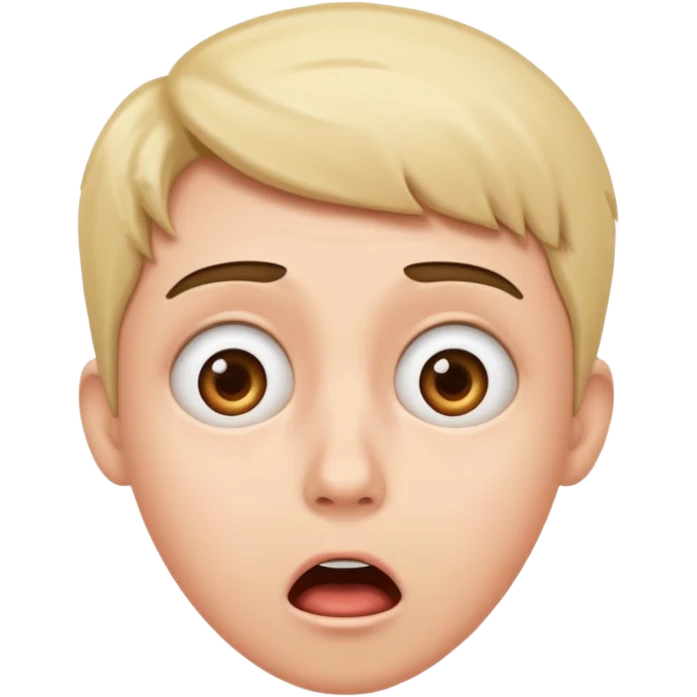 shocked face emoji