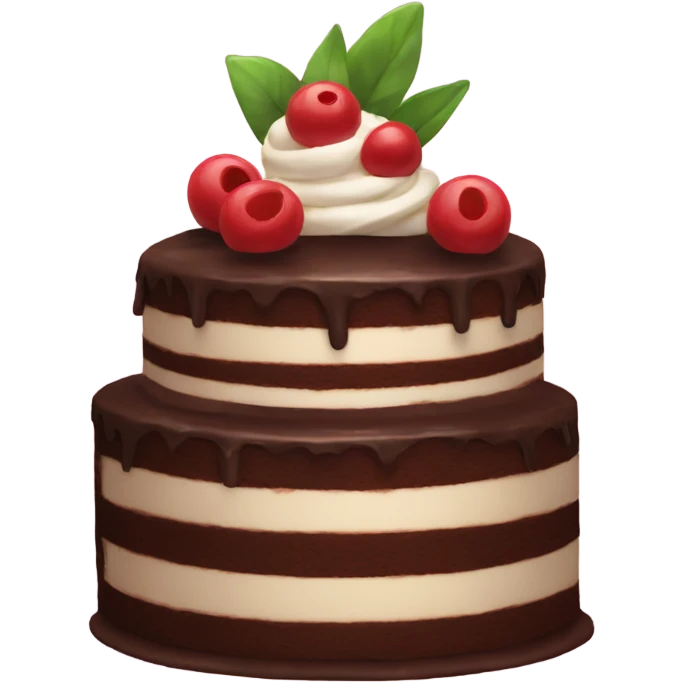 chocolate cake  emoji