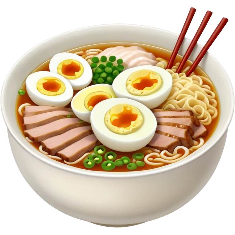 smoking hot ramen emoji
