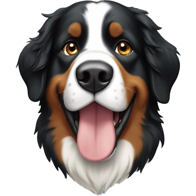 Bernese mountain dog emoji