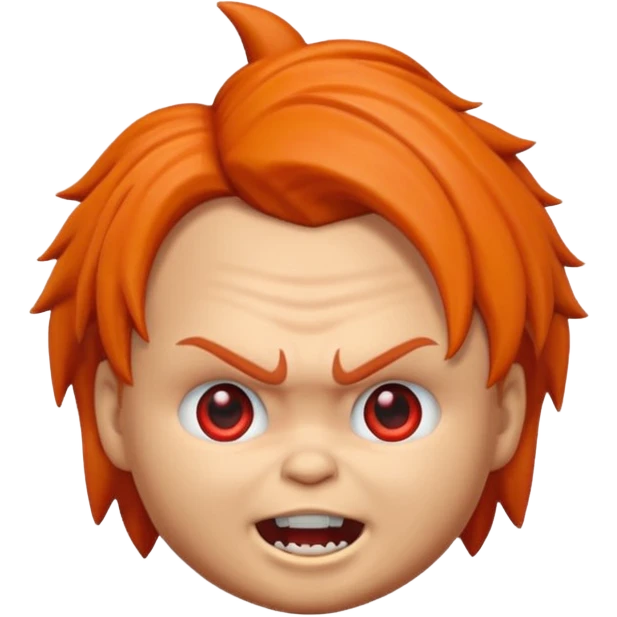 Un emojin de chuky emoji