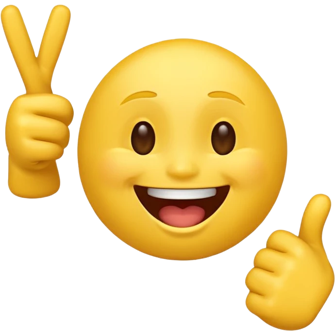 laughing emoji pointing at the screen emoji