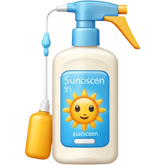 Sunscreen emoji