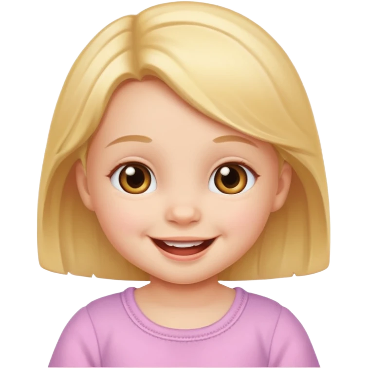 Girl baby emoji