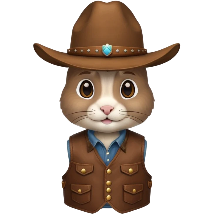 rabbit cowboy emoji