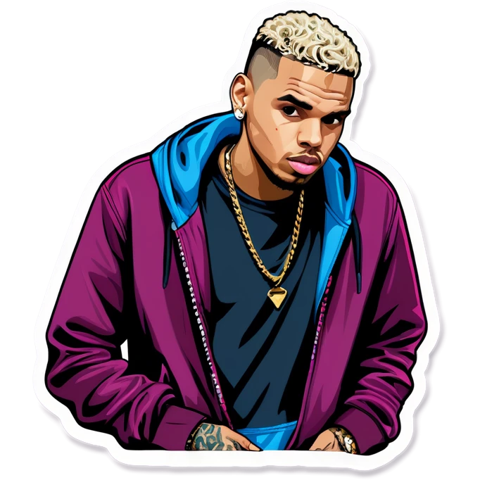 chris brown emoji