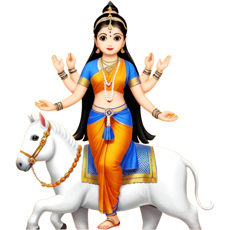 मॉं दुर्गा देवी सिंह के साथ emoji