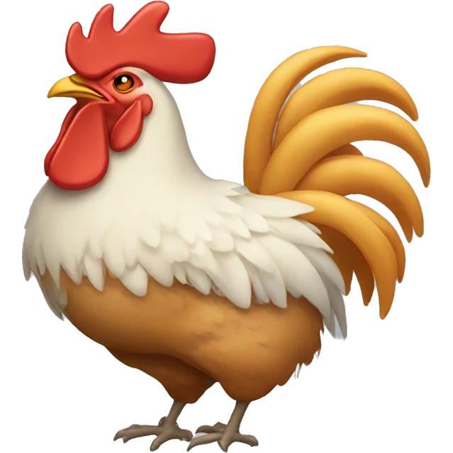 sleeping rooster  emoji