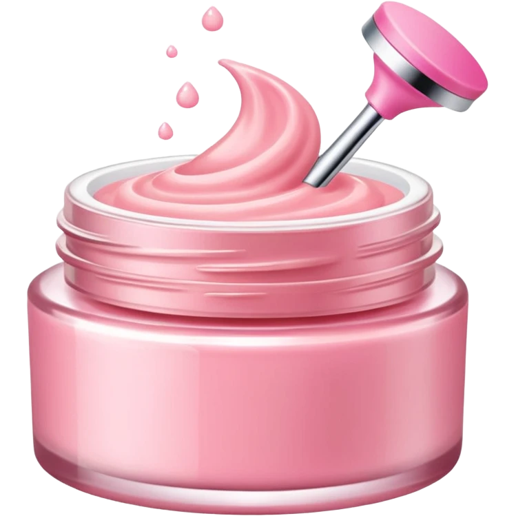 Skin care pink emoji