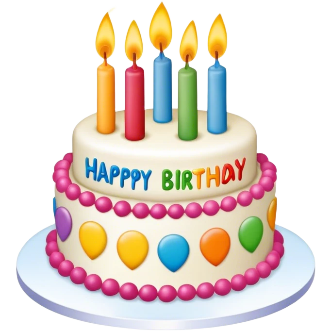 Happy Birthday Bob Birthday Cake emoji