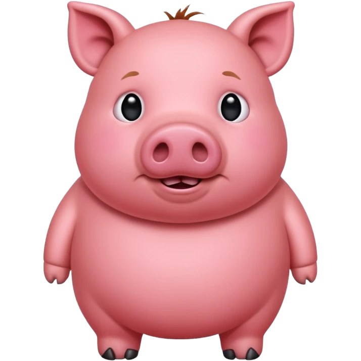 Cochon rouge  emoji