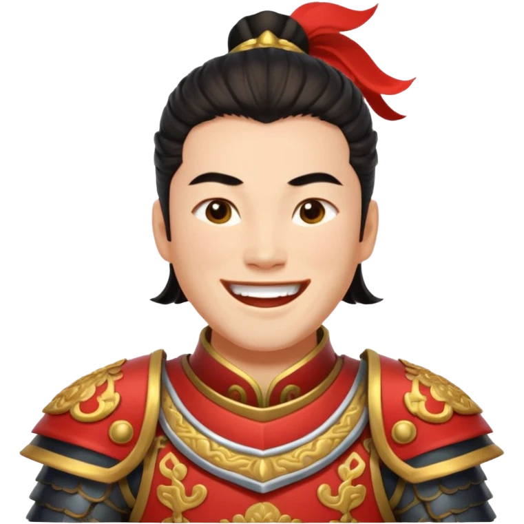 Laughing Lu bu from 3 kingdoms in discord emoji format  emoji