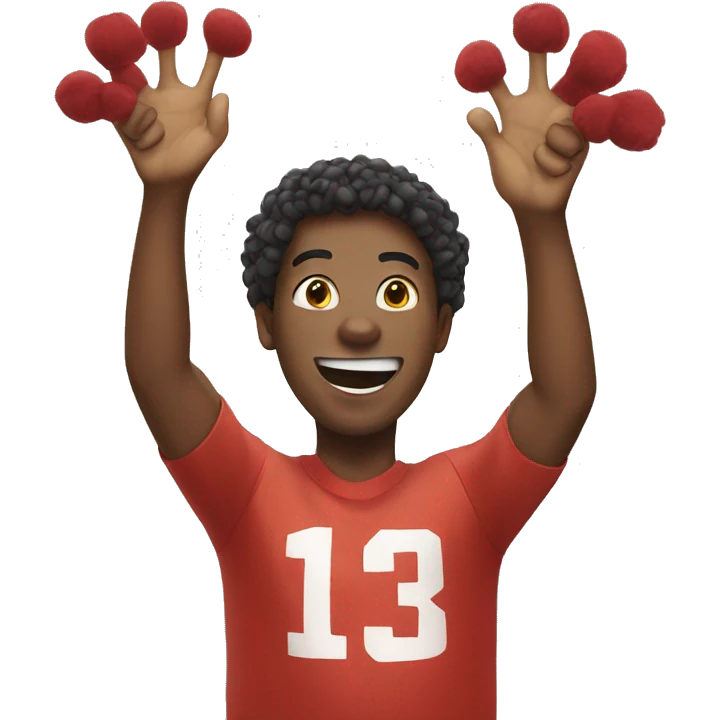 cheering emoji