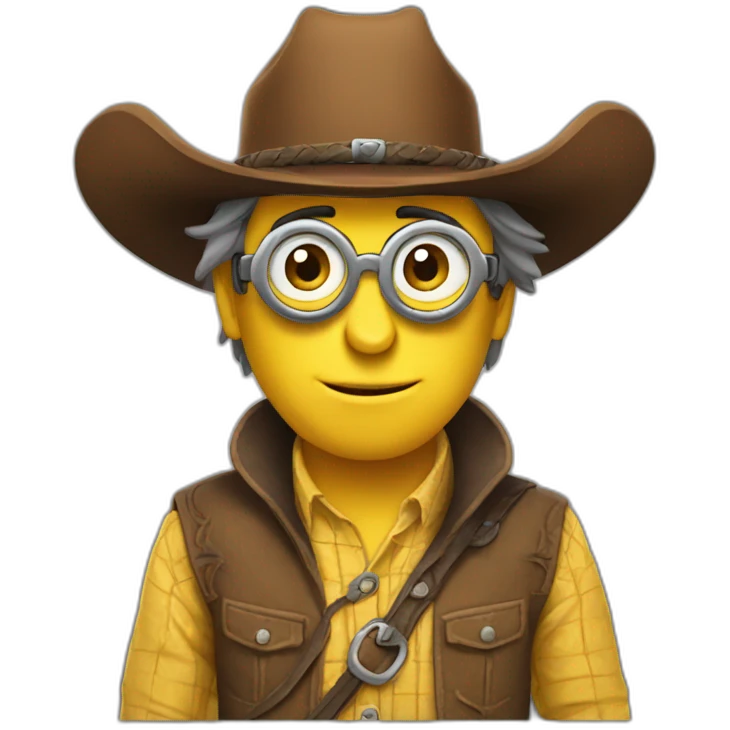 minion cowboy emoji