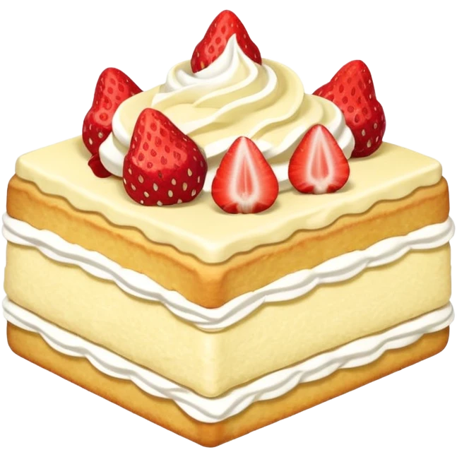 vanilla shortcake slice emoji