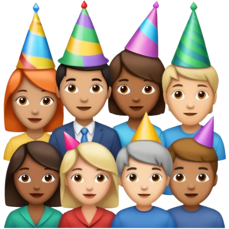 lets party word emoji