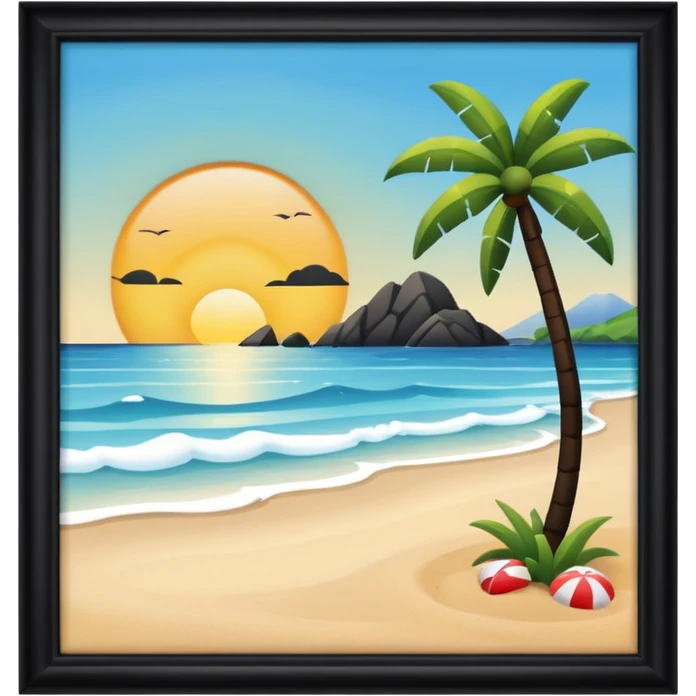 Beach  emoji