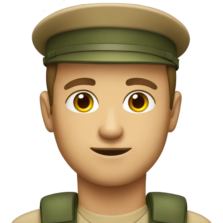 Make an emoji about a military bus driver emoji