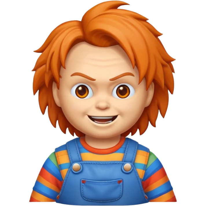 Un emojin de chuky emoji