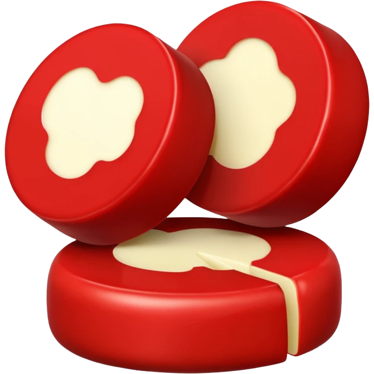 3x babybels cheese emoji