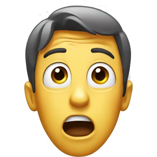Shocked face  emoji