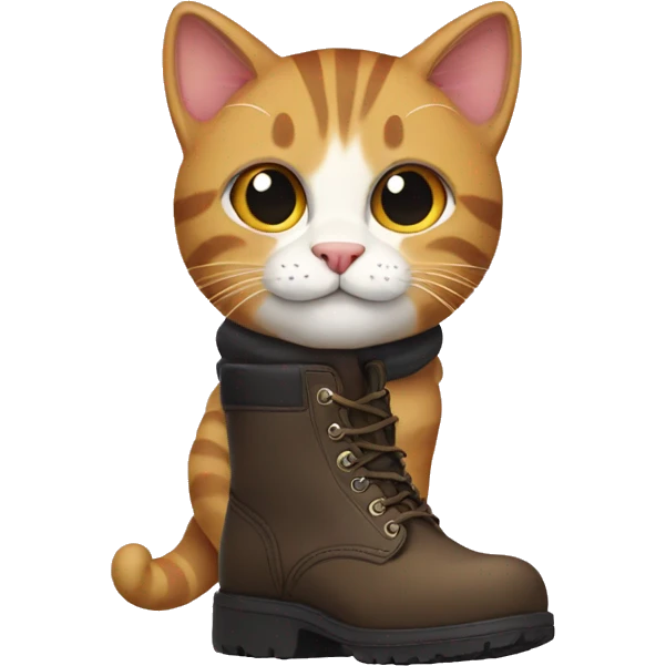 Cat with boots  emoji