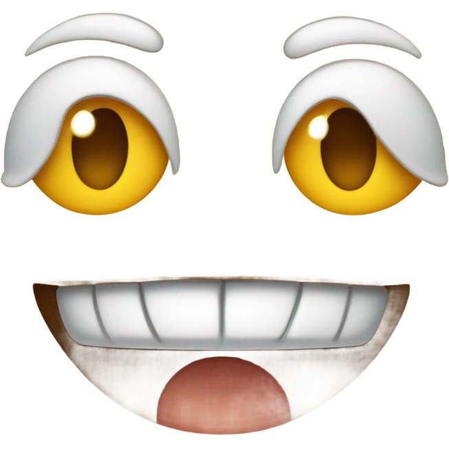 My face giggling  emoji