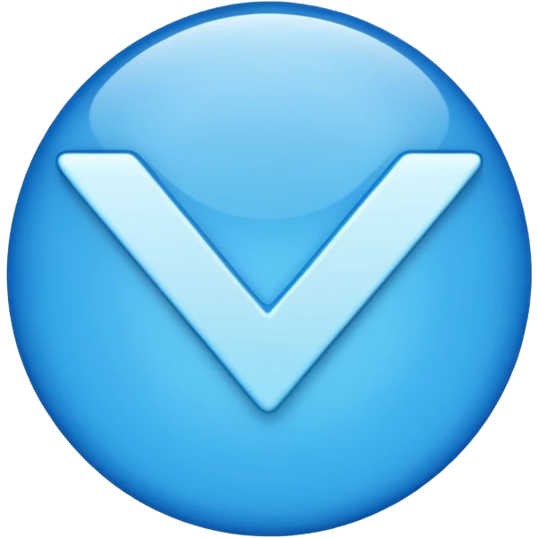 Create a blue checkmark for the nickname, do 1 in 1 as in tiktok emoji