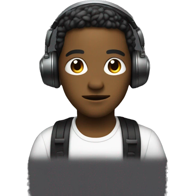 Why person on dj decks  emoji