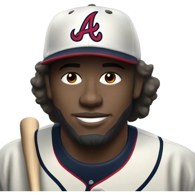 Atlanta Braves player emoji
