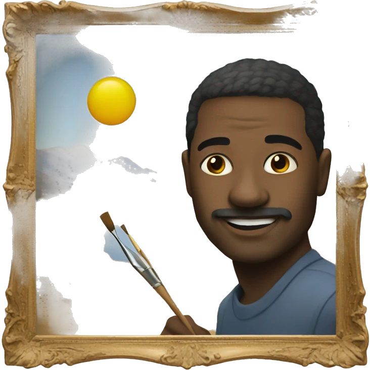 painting and paints emoji