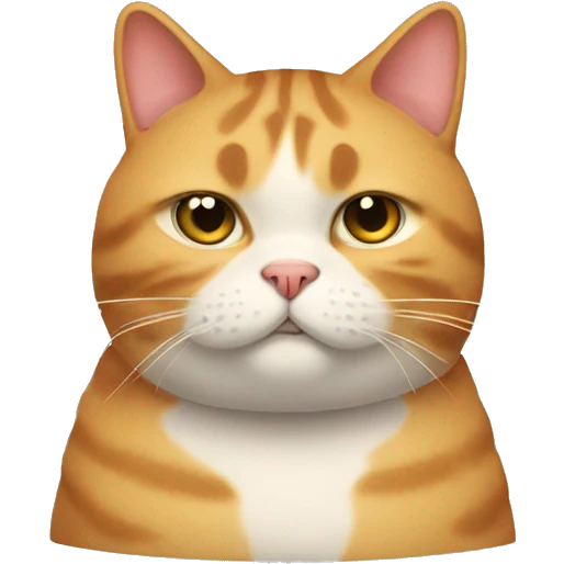 Fat cat emoji