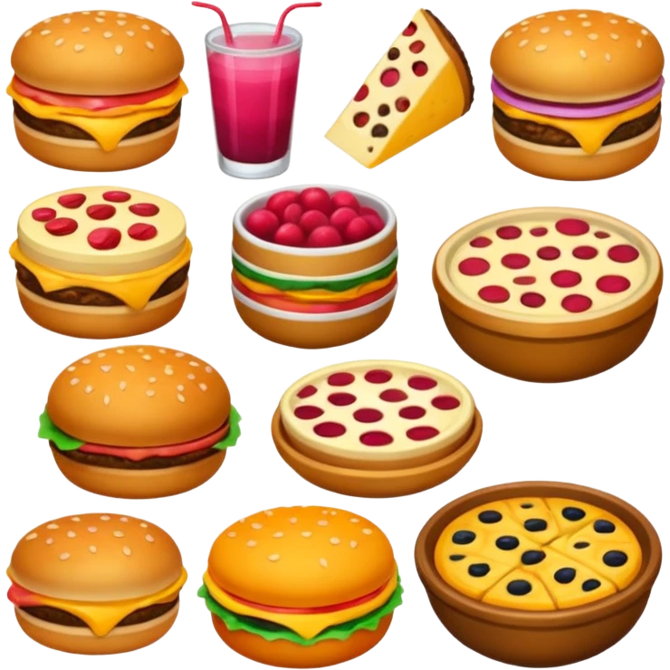 comida aesthetic emoji
