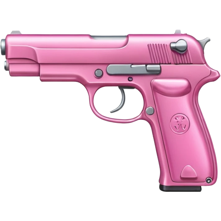 pink gun emoji