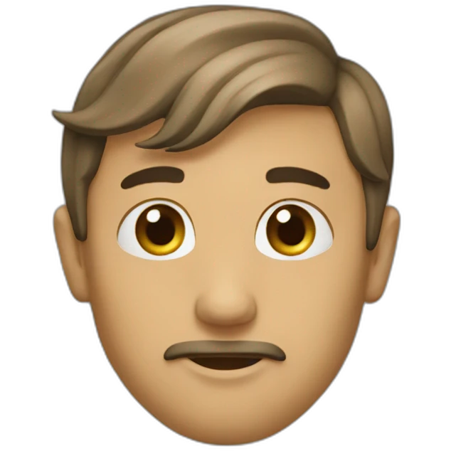 Homme cambré emoji