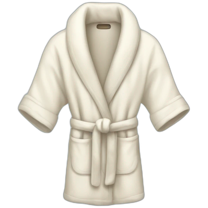 home bathrobe emoji