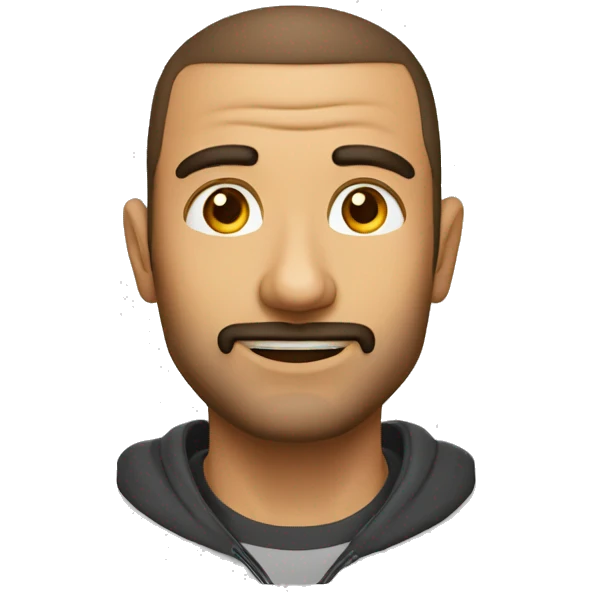 وجه يبكي مع قلوب emoji