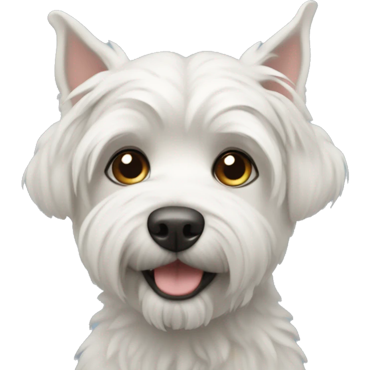 Maltes dog  emoji