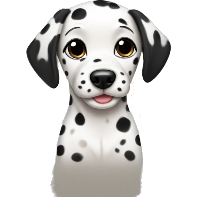 Dalmatian pup emoji