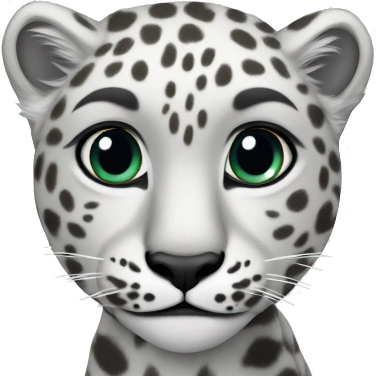 Snow leopard  emoji