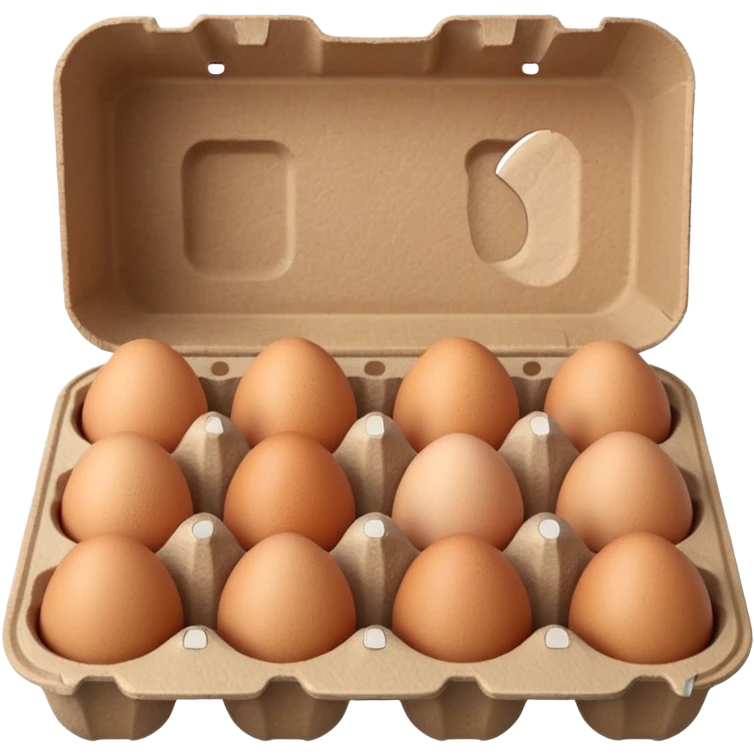 Egg carton emoji