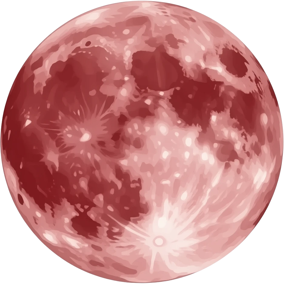 Blood moon emoji emoji