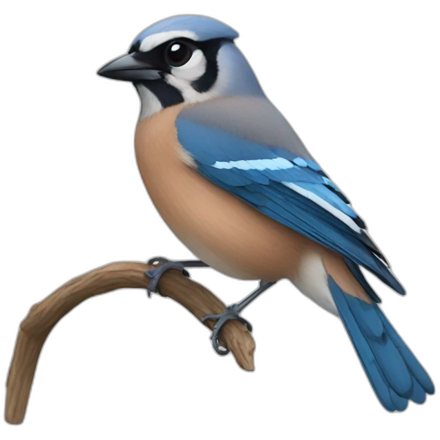 Eurasian jay emoji