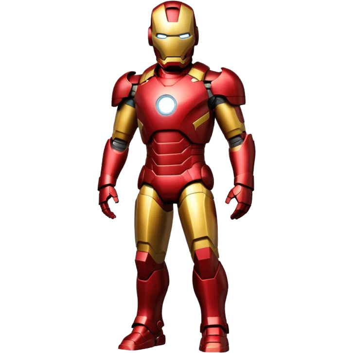 Make a 3d iron man emoji